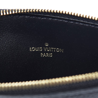 Louis Vuitton Empreinte Felicie Chain Wallet Zippered Insert Black 6 of 6