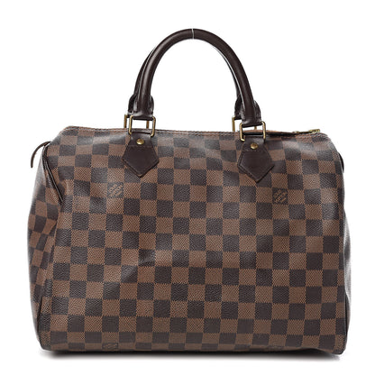 Louis Vuitton Damier Ebene Speedy 30 1 of 13
