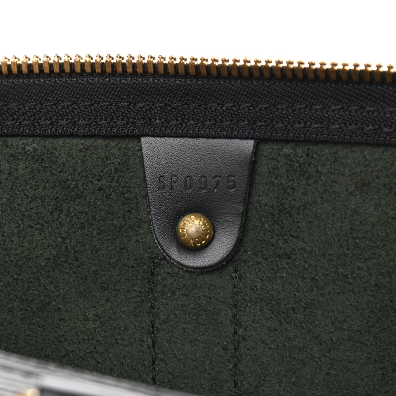 Louis Vuitton Epi Keepall 55 Black 7 of 14