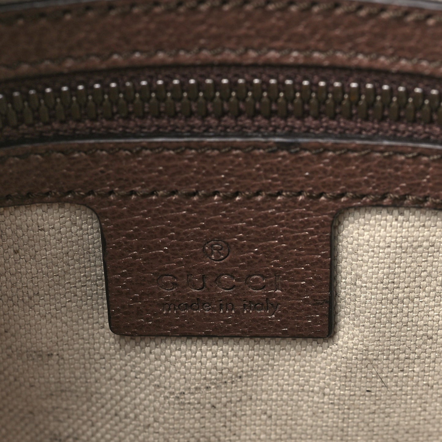 GG Supreme Monogram Web Small Ophidia Messenger Bag Brown