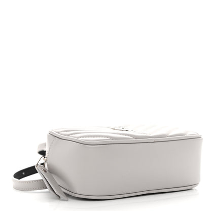 Saint Laurent Calfskin Matelasse Monogram Lou Belt Bag Grey 4 of 10