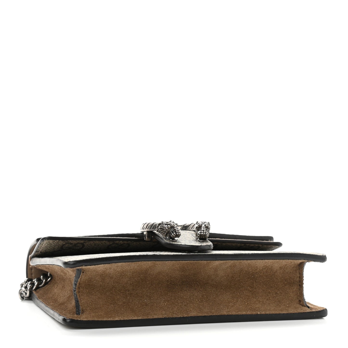 GG Supreme Monogram Super Mini Dionysus Shoulder Bag Taupe