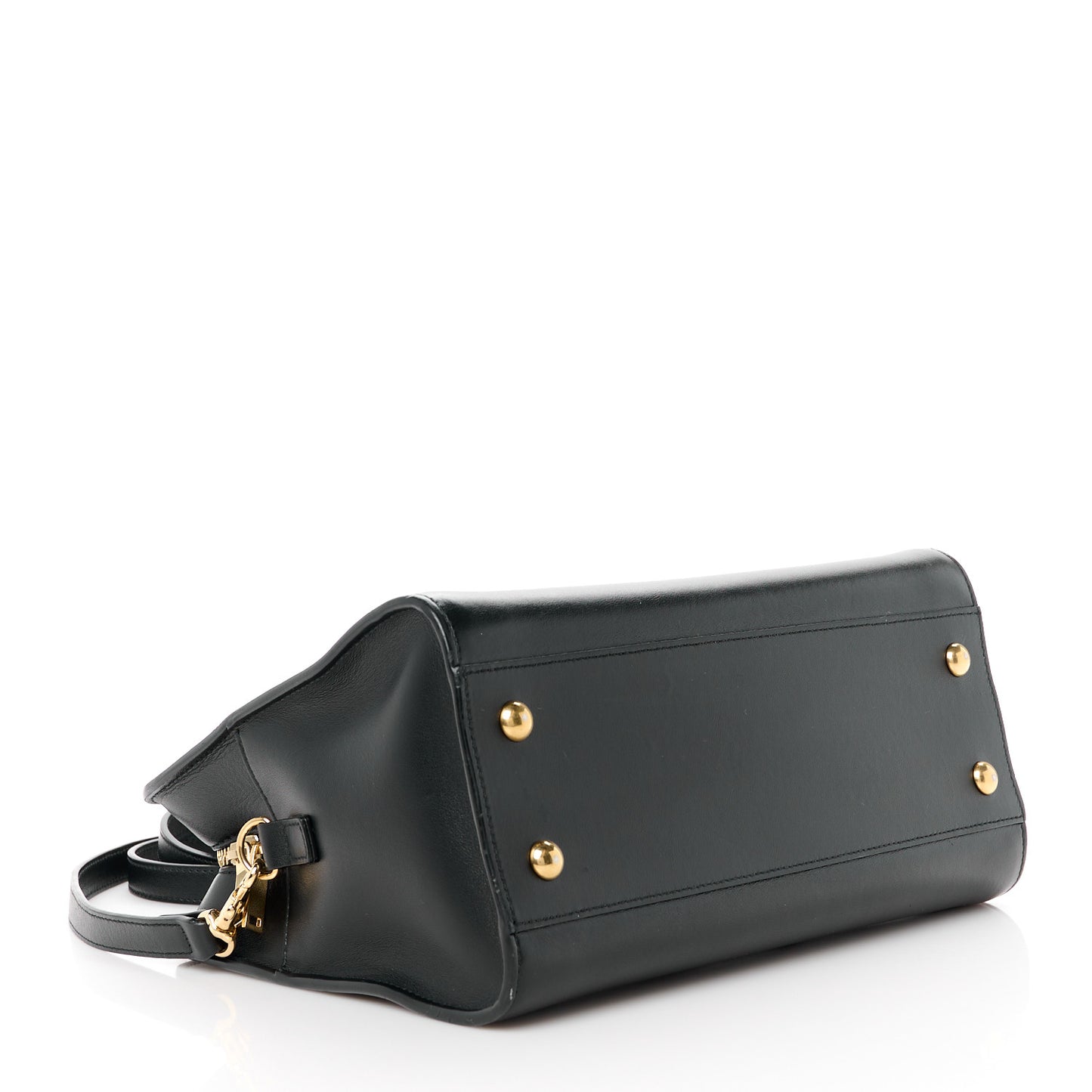 Calfskin Monogram Baby Cabas Black