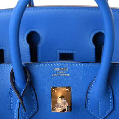 Hermes Swift Birkin 25 Bleu Hydra 6 of 7