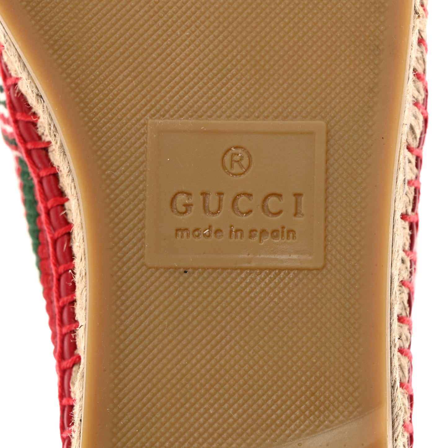 Canvas Stripe Sabela Womens Espadrilles 36 Red Green