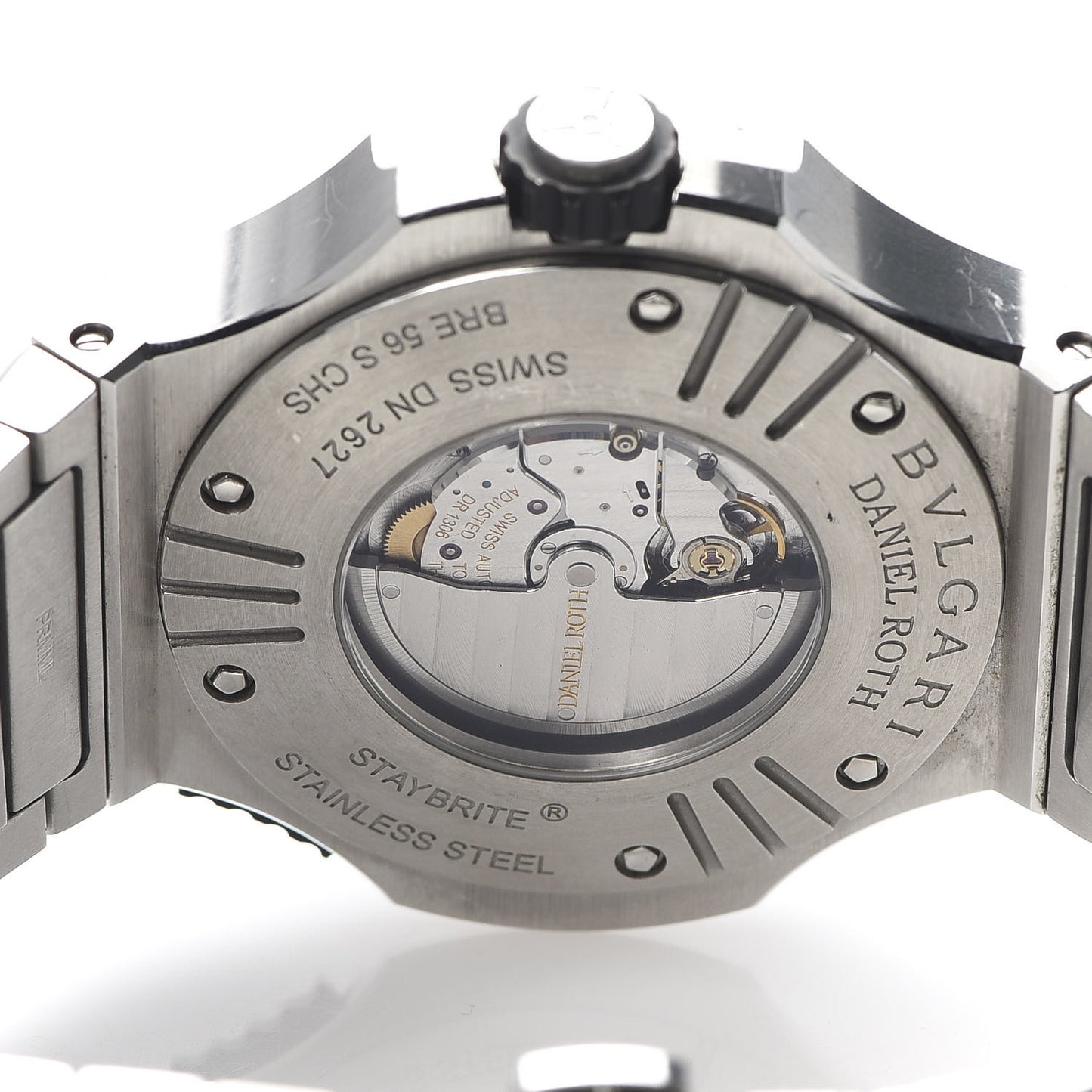 Stainless Steel 47mm Endurer Chronosprint Daniel Roth Automatic Watch Black