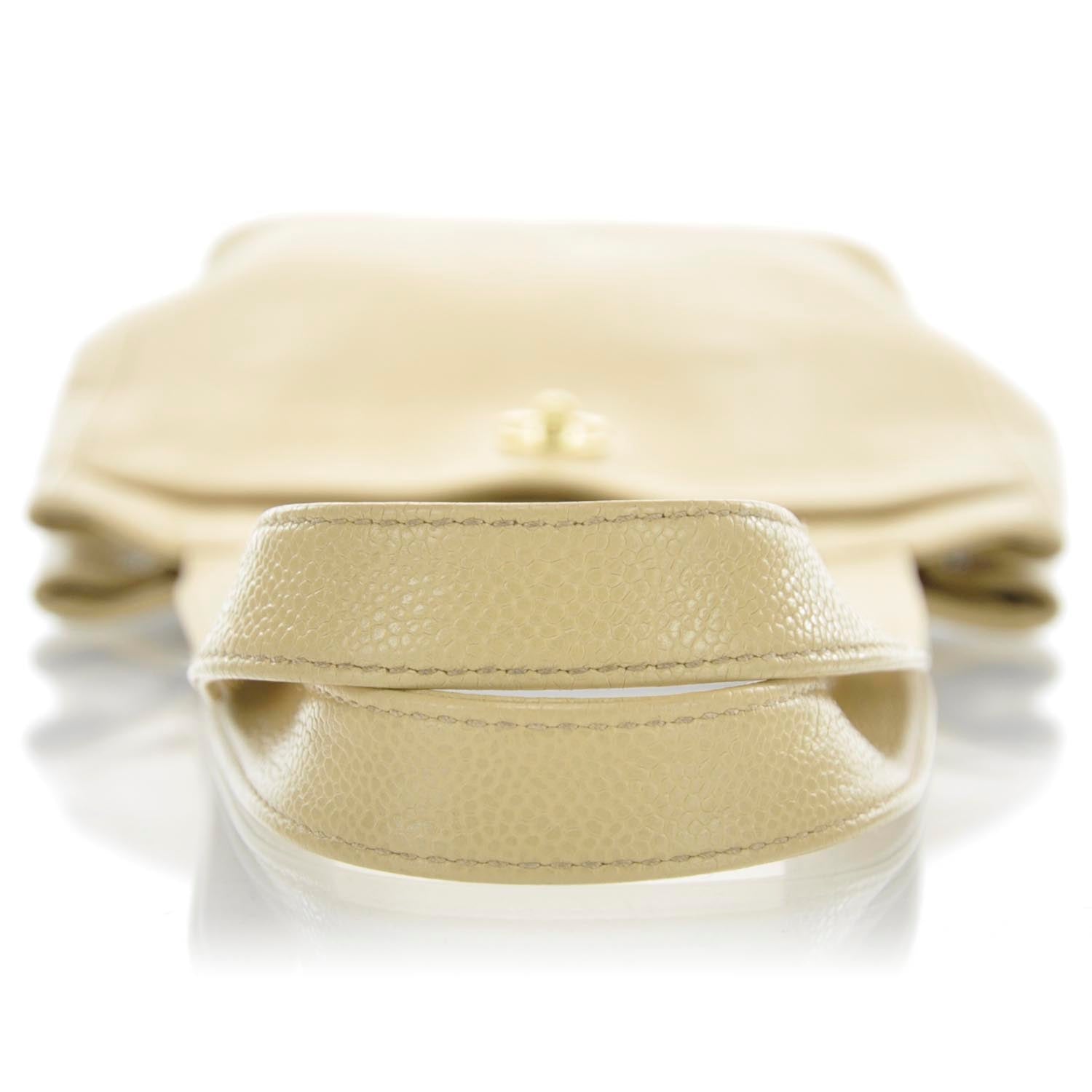 Chanel Caviar Bag Beige 5 of 11