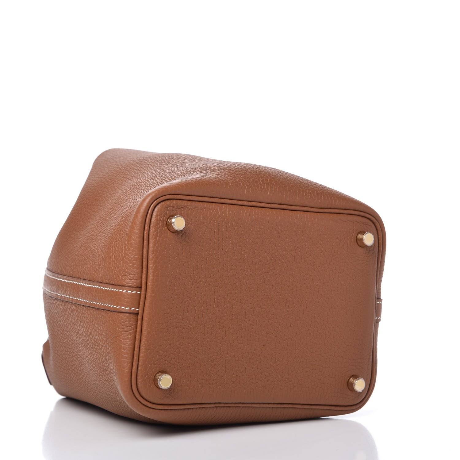 Hermes Taurillon Clemence Picotin Lock 18 PM Gold 4 of 10