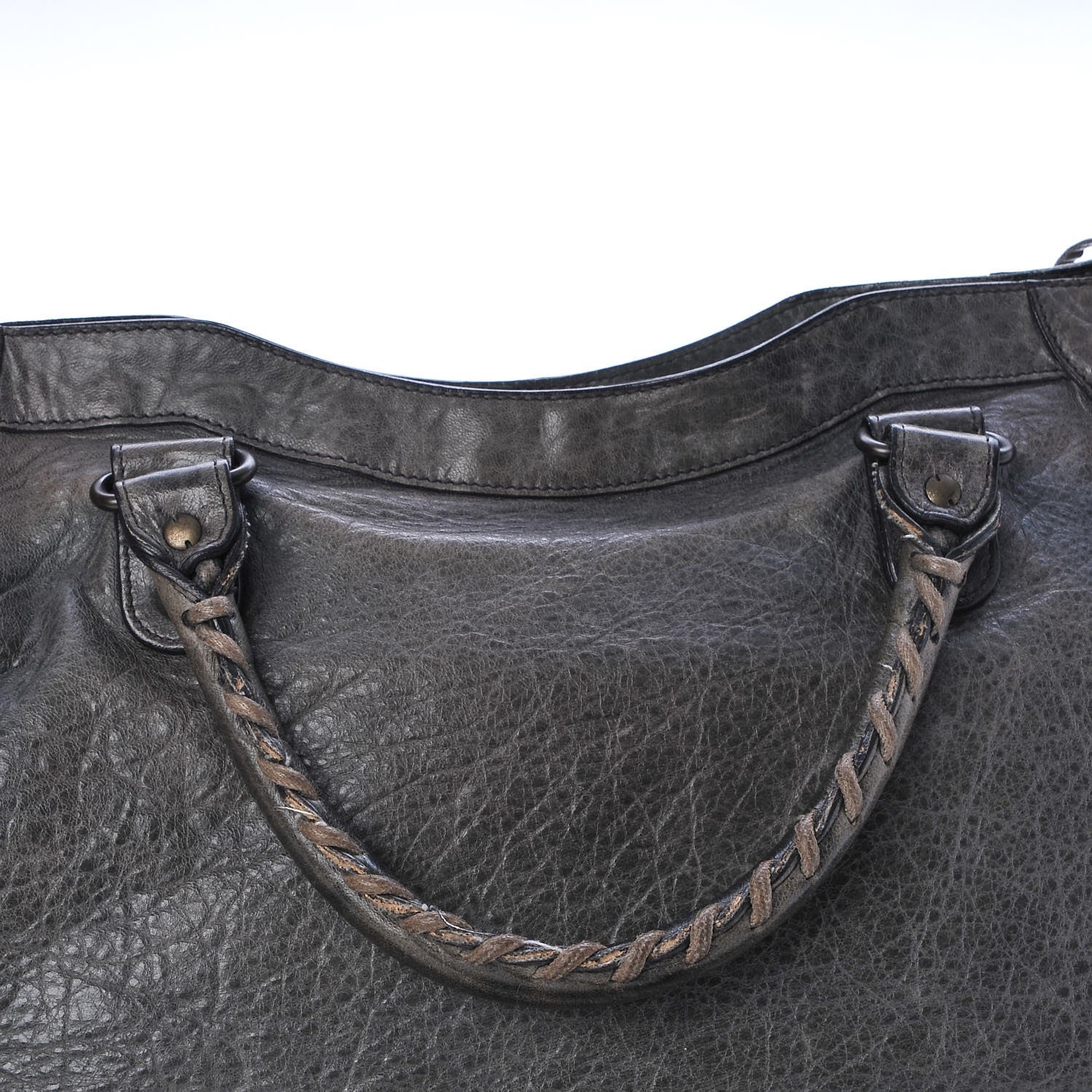 Balenciaga Agneau Classic Hardware City Anthracite 11 of 13