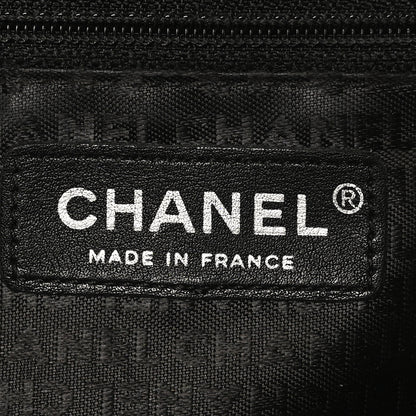 Chanel Patent Quilted Medium Diagonal CC Flap Black 6 of 11
