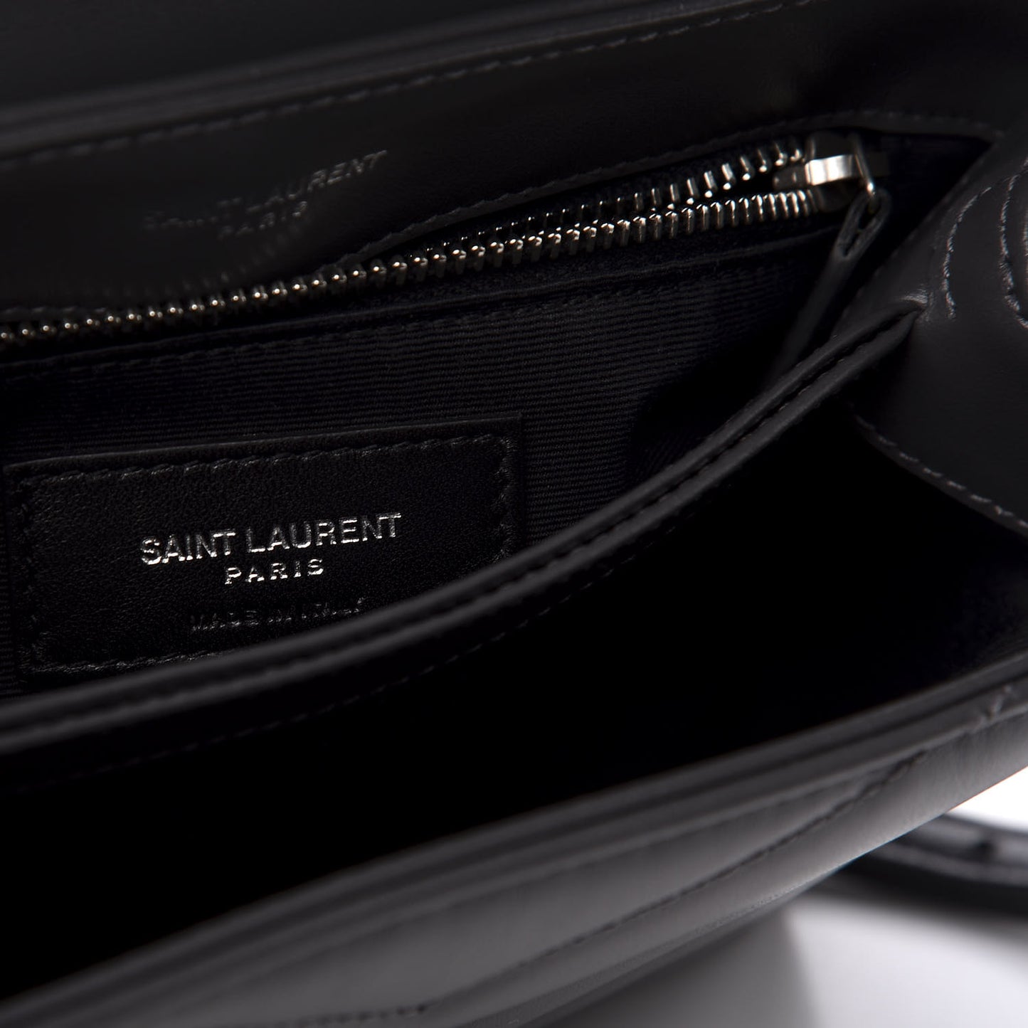 Calfskin Y Quilted Monogram Toy Loulou Crossbody Bag Storm