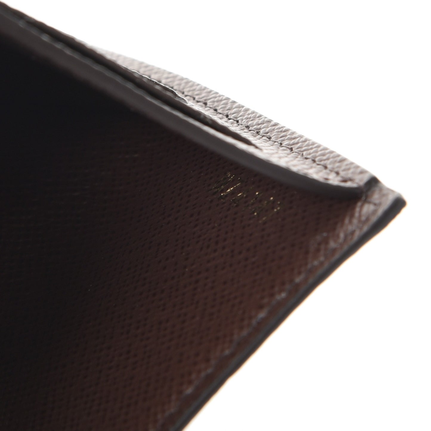 Damier Ebene Normandy Compact Wallet Rose Ballerine