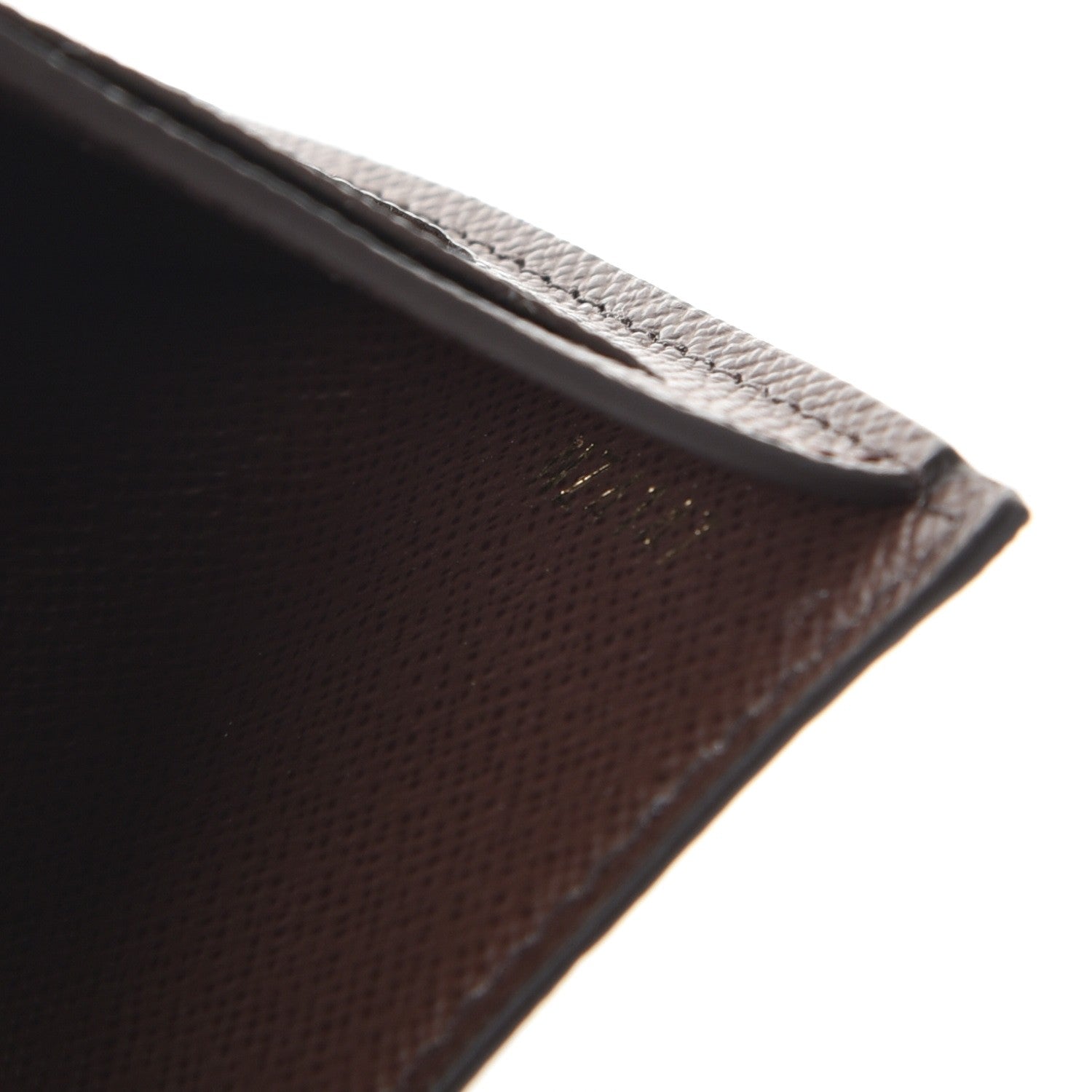 Louis Vuitton Damier Ebene Normandy Compact Wallet Rose Ballerine 7 of 9