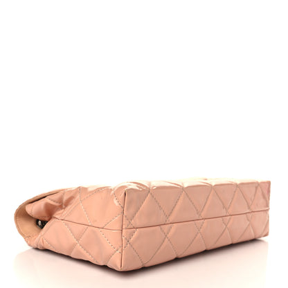 Chanel Vinyl Quilted In The Business Flap Bag Pink 4 of 11