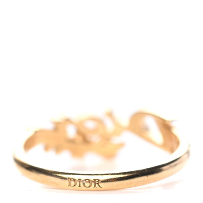 Christian Dior Metal DIO(R)EVOLUTION Ring M Gold 2 of 3