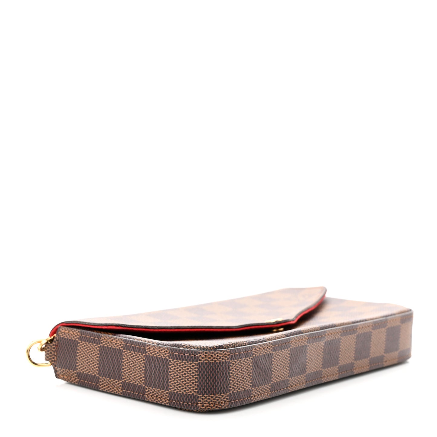 Damier Ebene Pochette Felicie Chain Wallet
