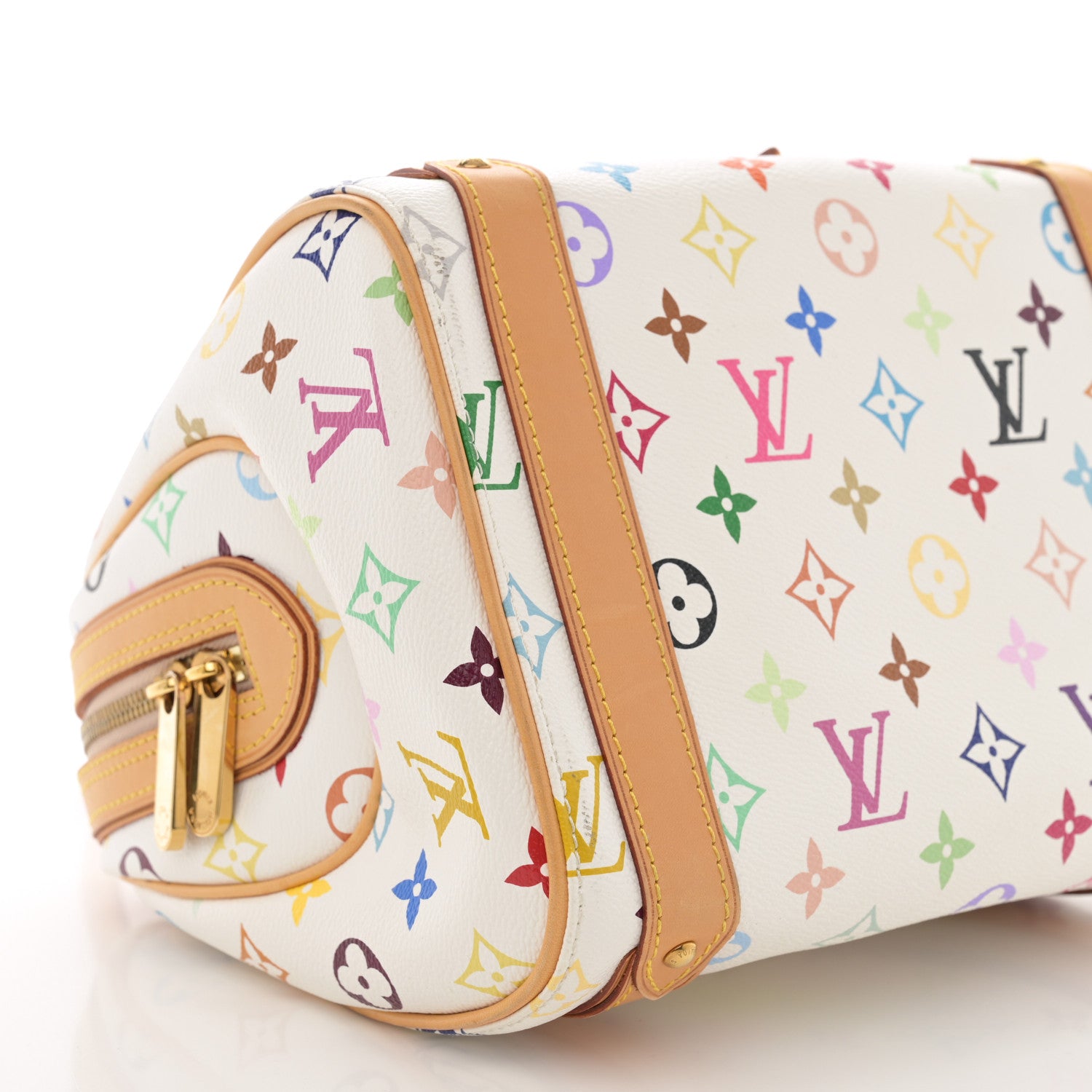 Louis Vuitton Monogram Multicolor Priscilla White 9 of 14