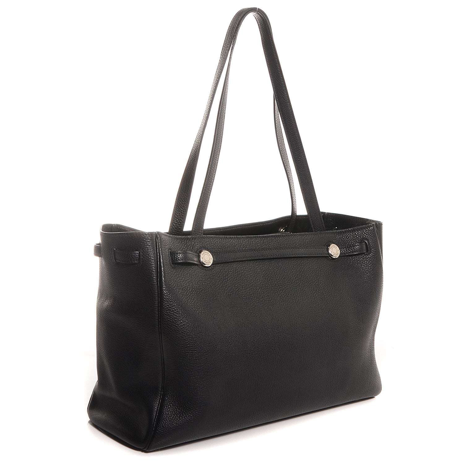 Hermes Togo Cabana Tote Black 7 of 14