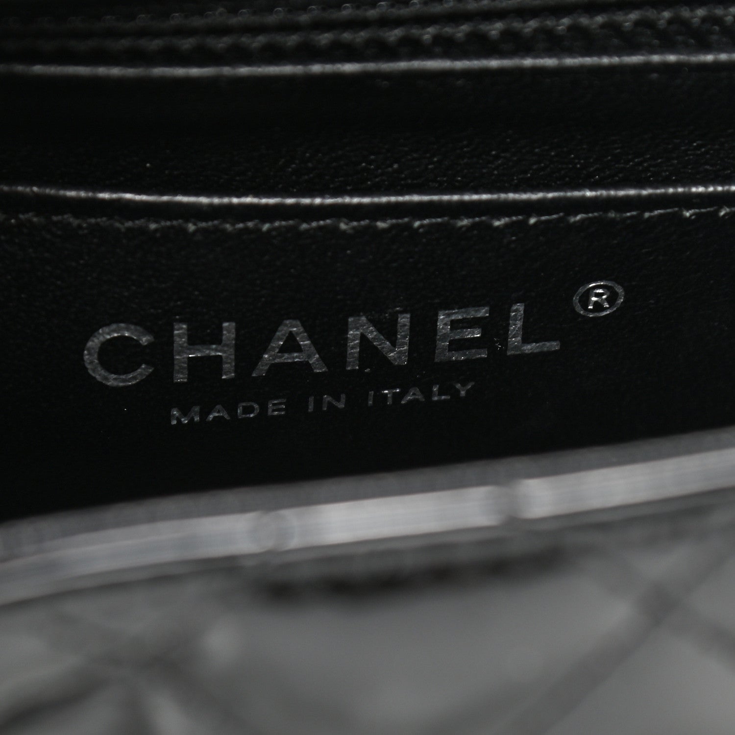 Chanel Patent Calfskin Quilted Mini Square Flap Black 6 of 9