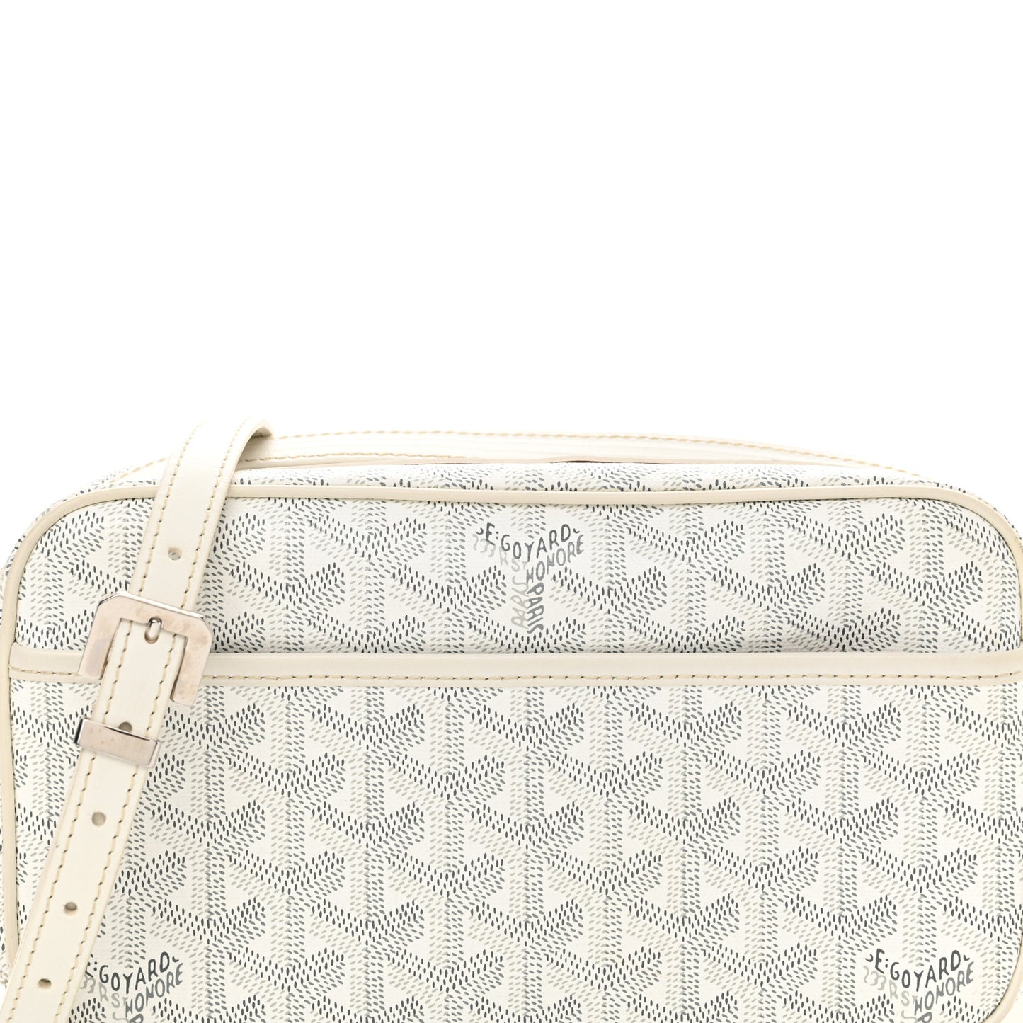 Goyardine Sac Cap Vert White