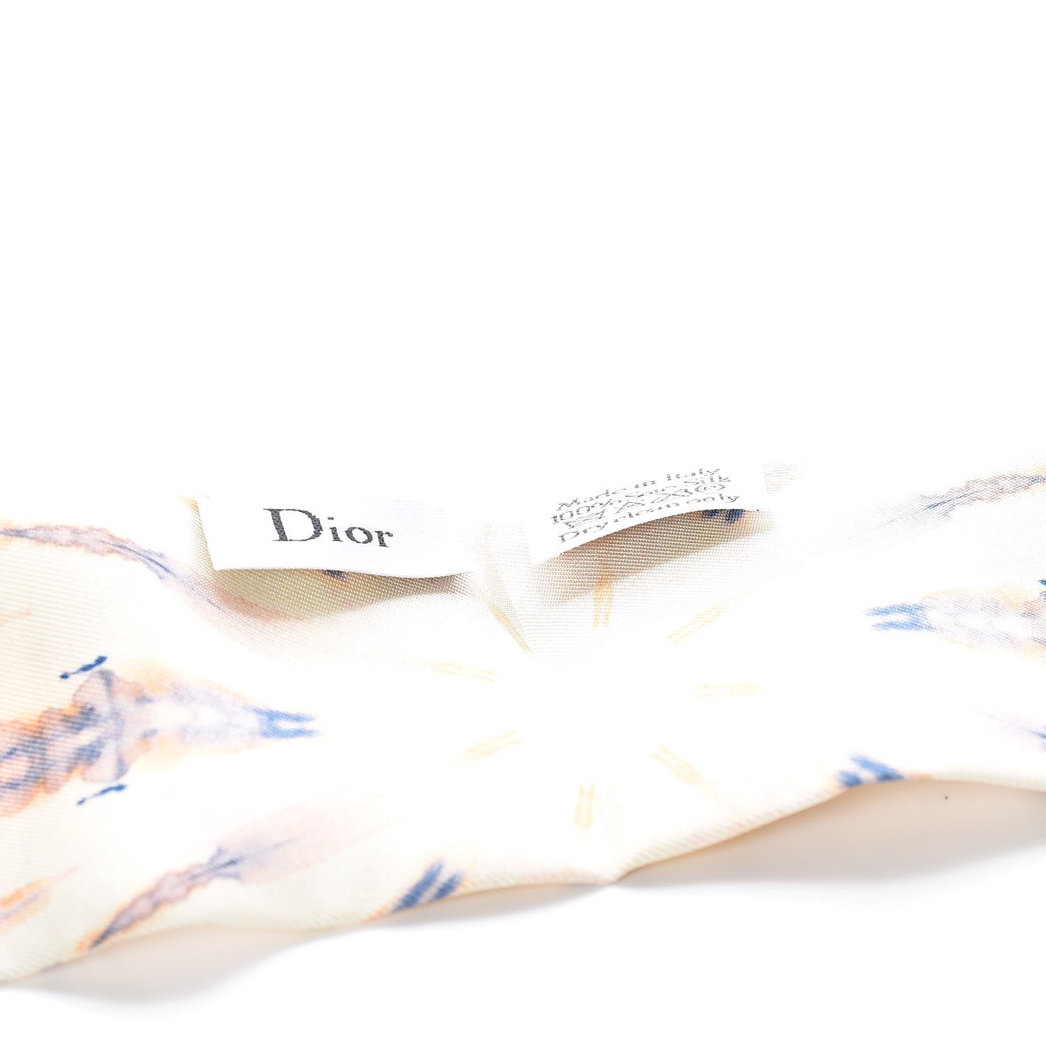 Christian Dior Silk KaleiDiorscopic Mitzah Scarf Dusty Jade 3 of 5