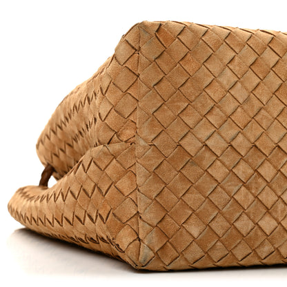 Bottega Veneta Suede Intrecciato Large Andiamo Shoulder Bag Acorn 9 of 12