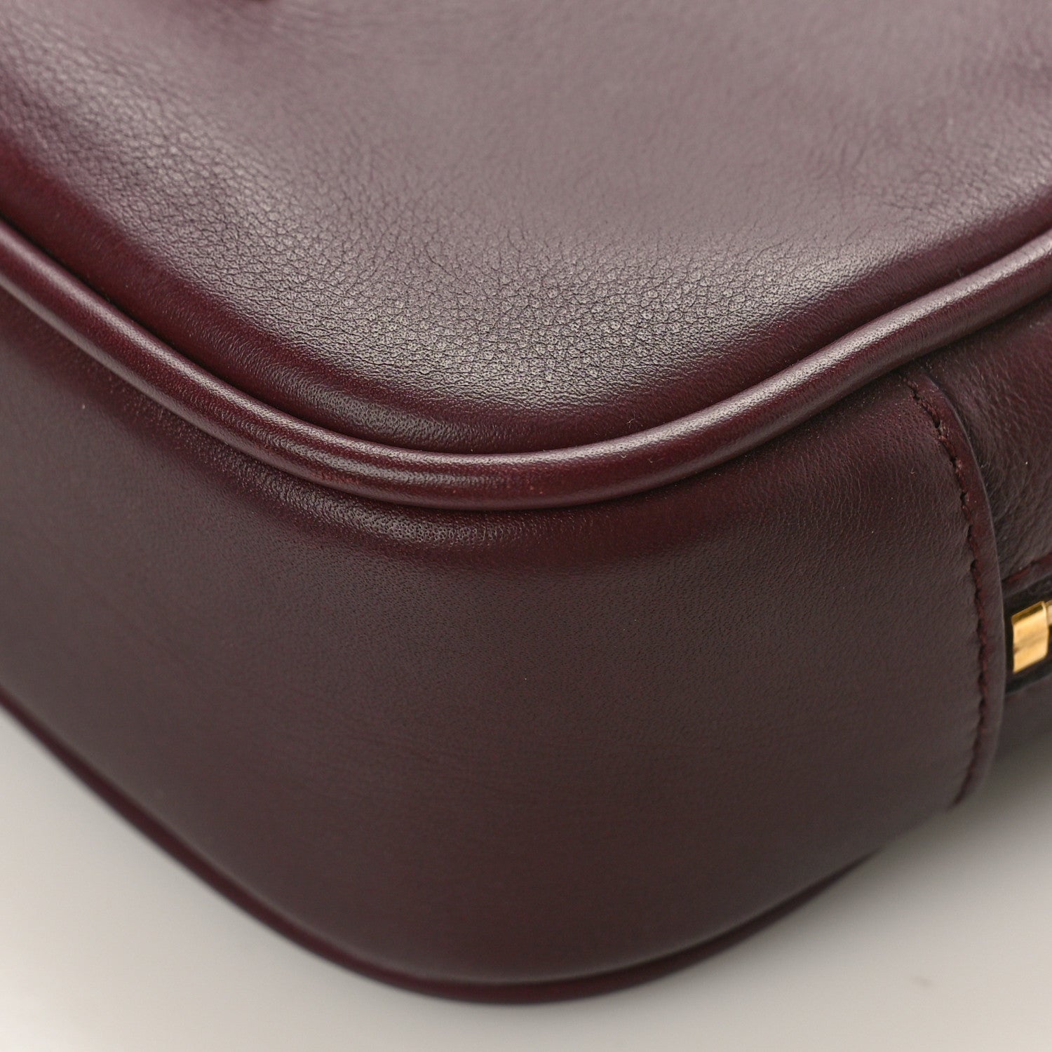 Saint Laurent Nappa Monogram Blogger Bag Bordeaux 8 of 9