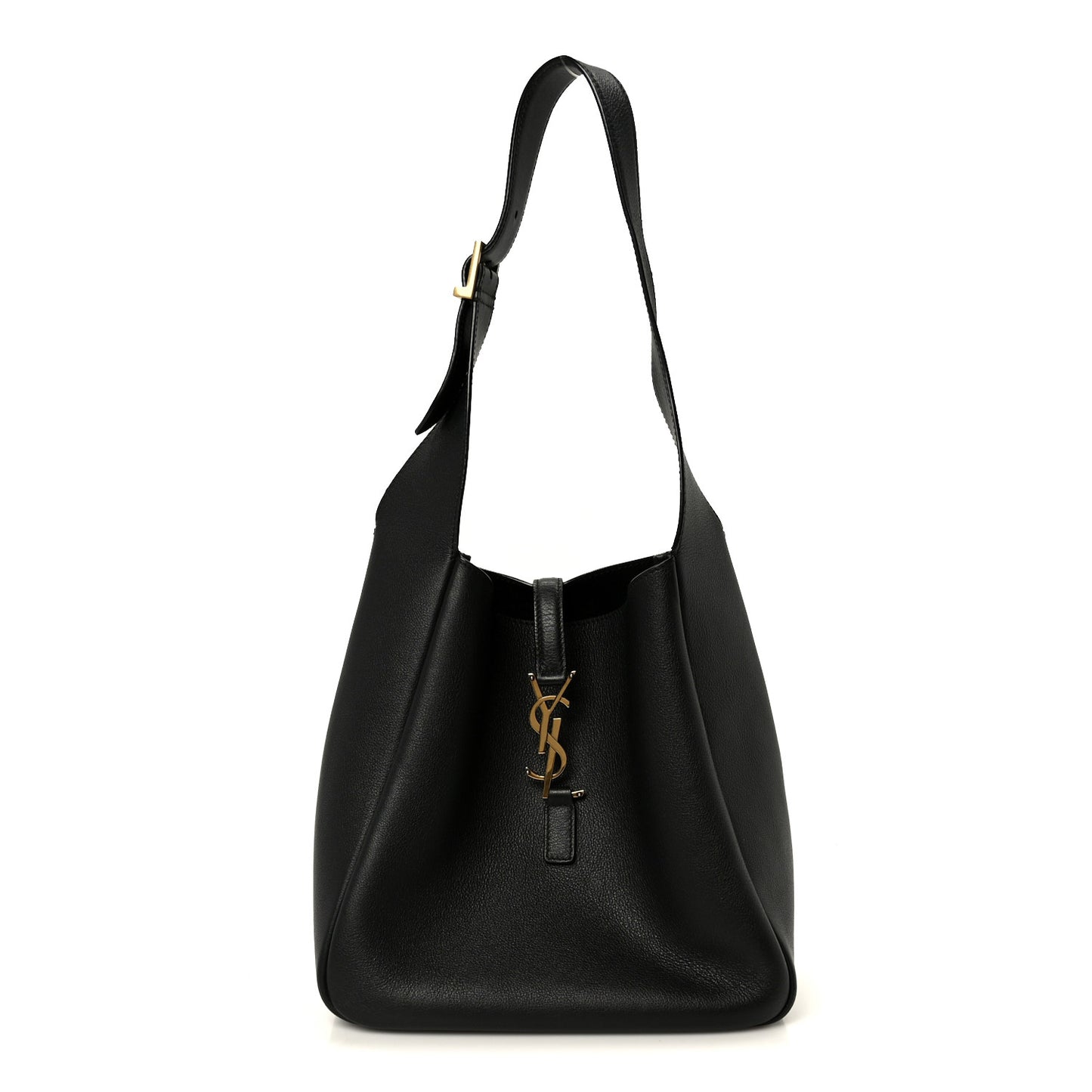 Smooth Calfskin Small Le 5 A 7 Soft Hobo Black