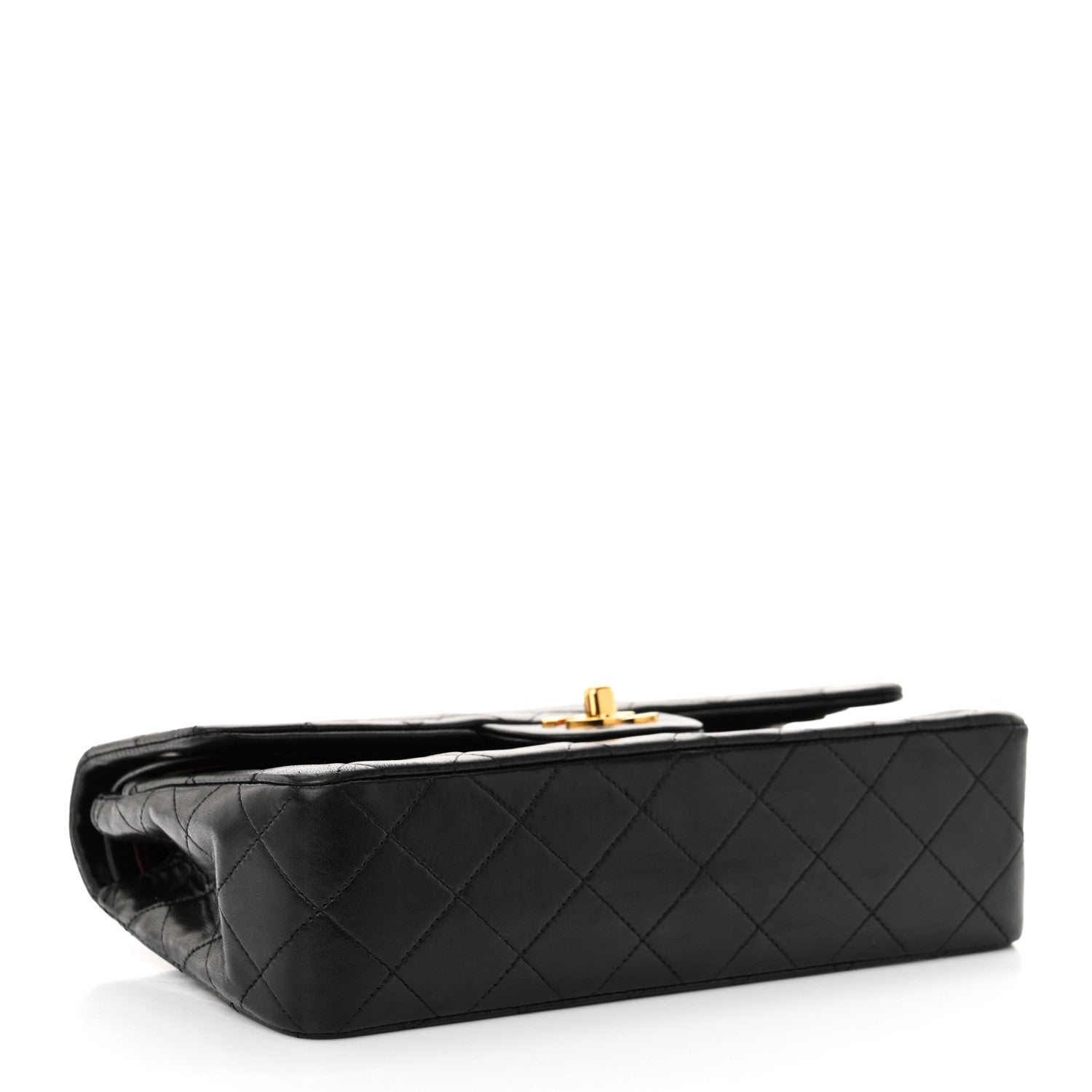 Chanel Lambskin Quilted Small Double Flap Black 4 of 15