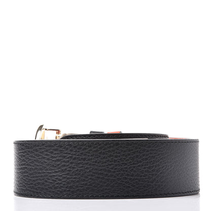 Gucci Calfskin 1973 Reversible Belt 90 36 Orange Black 4 of 7