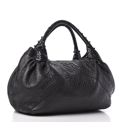 Fendi Nappa Nuvolata Spy Black 3 of 13