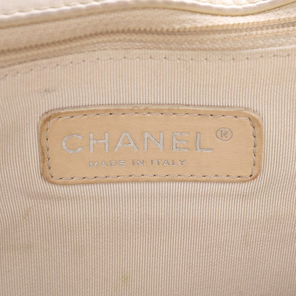 Chanel Lambskin Quilted Large Boy Flap Black White 6 of 18