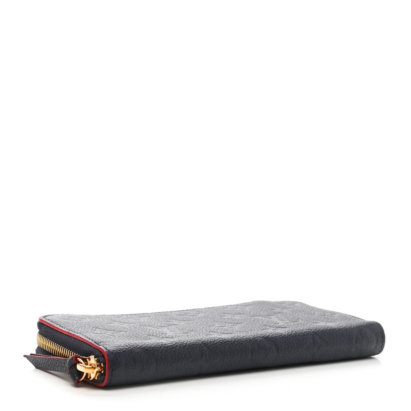 Empreinte Clemence Wallet Marine Rouge
