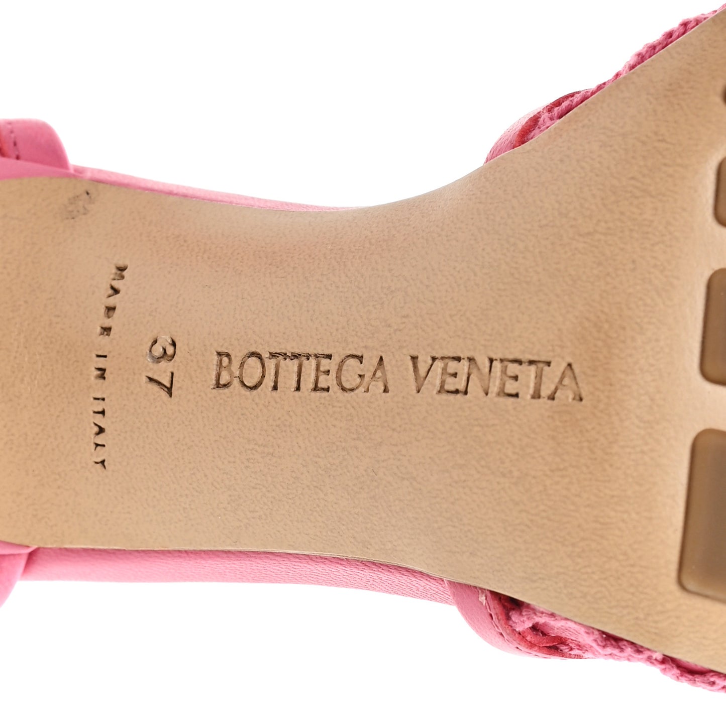 Mesh Nappa Stretch Ankle Tie 90mm Sandals 37 Azalea