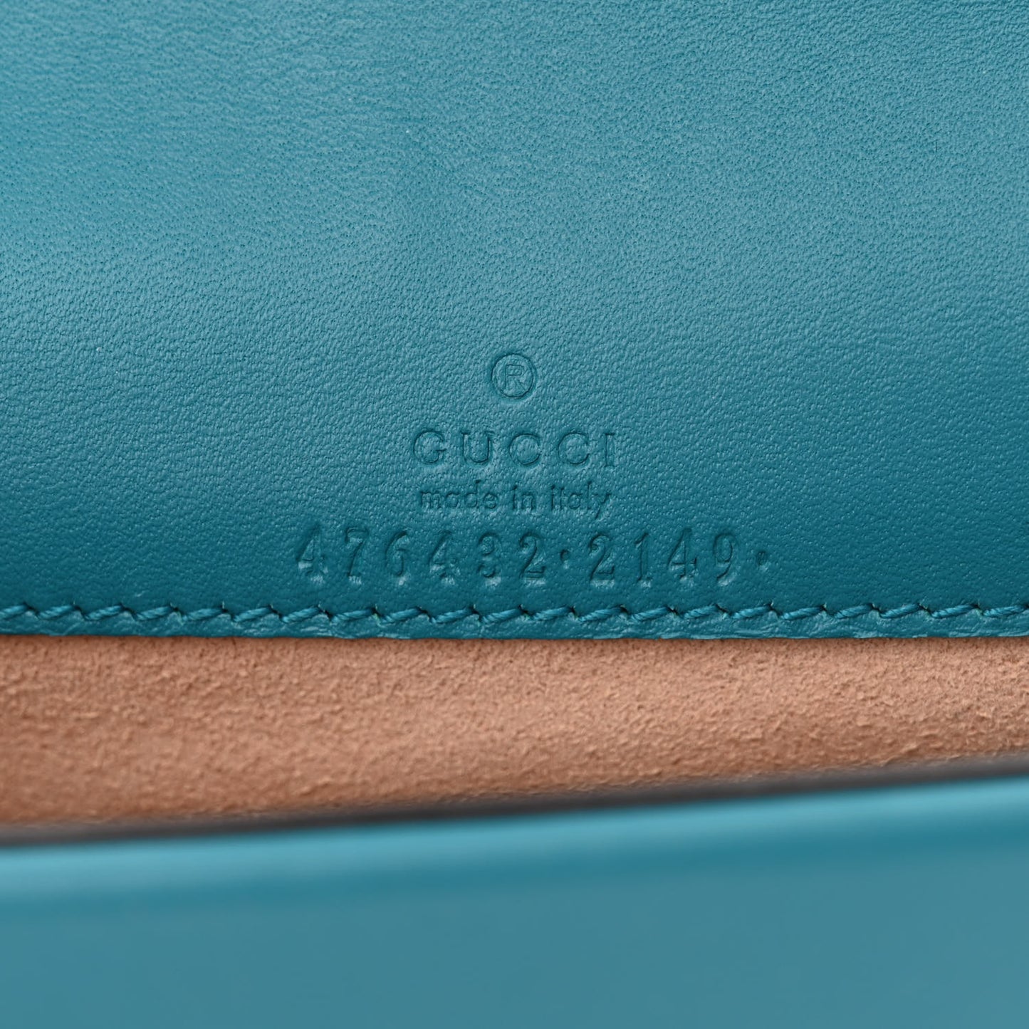 Velvet Super Mini Dionysus Shoulder Bag Pavone Cyan