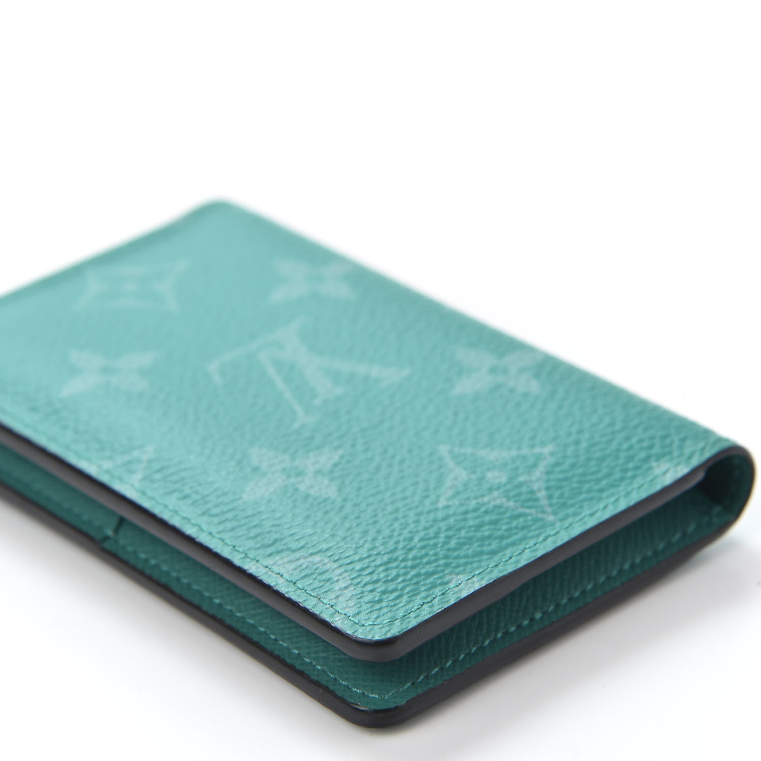 Louis Vuitton Monogram Taiga Pocket Organizer Vert 6 of 9