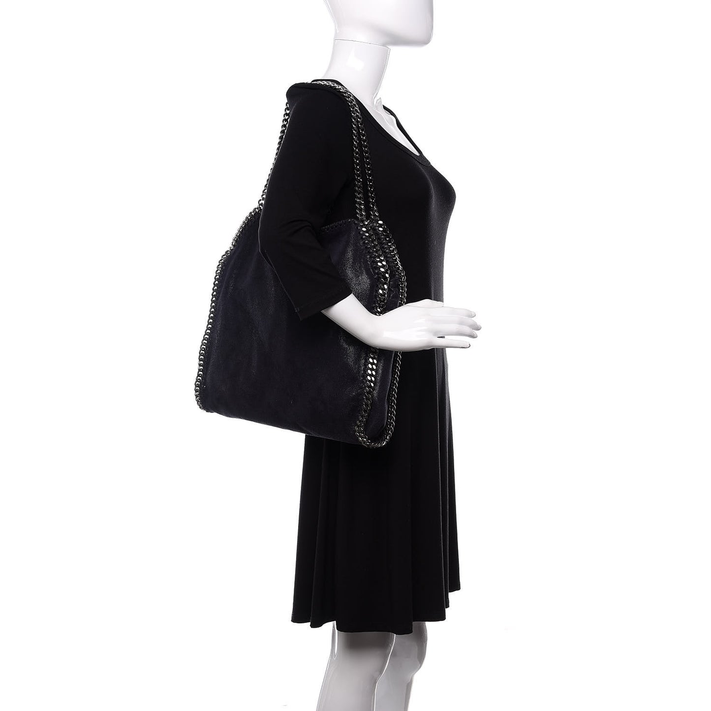 Shaggy Deer Small Falabella Tote Berry