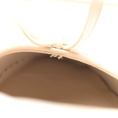 Chanel Lambskin Cap Toe Bow Slingback Pumps 39 Beige 8 of 10