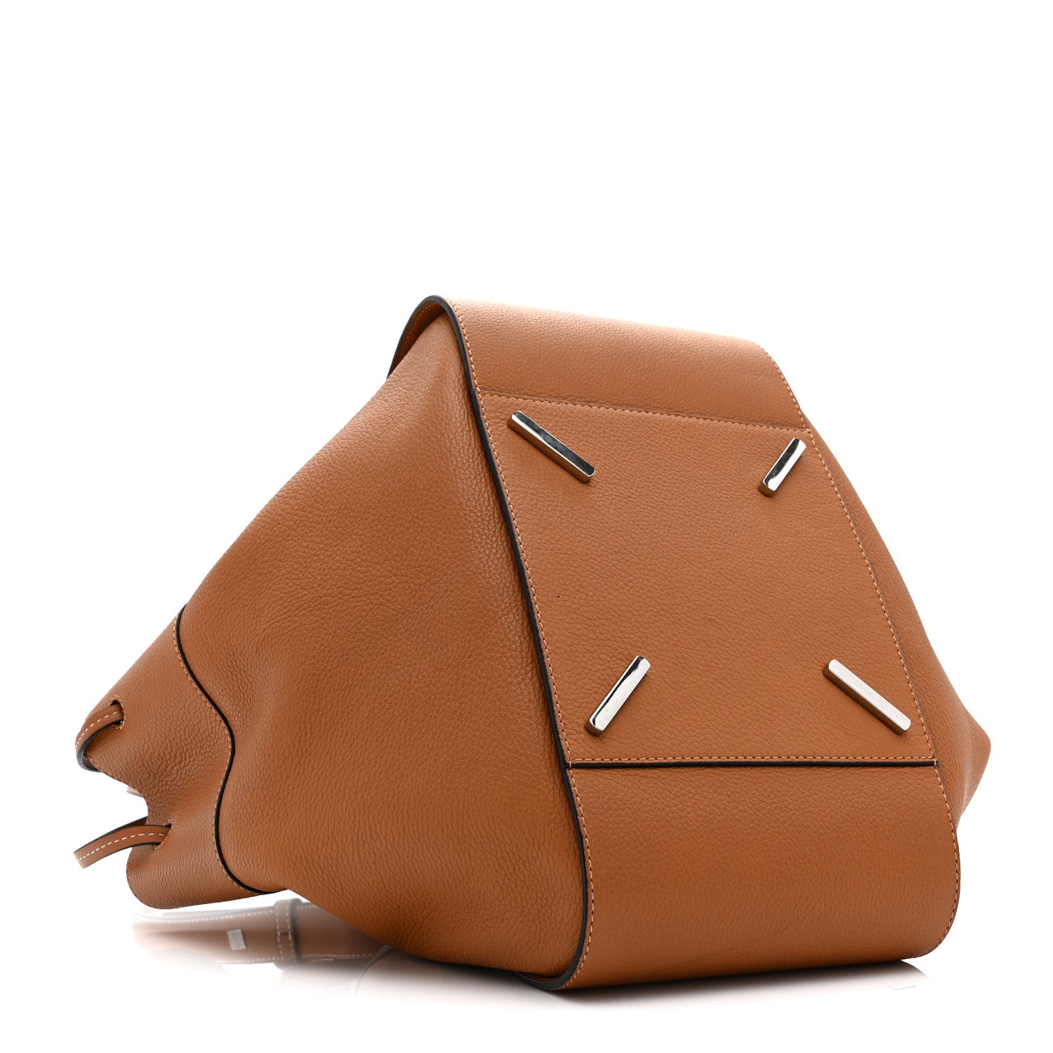 Loewe Grained Calfskin Small Hammock Shoulder Bag Tan 4 of 10