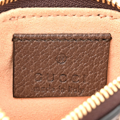 Gucci GG Supreme Monogram Web Ophidia Key Case Beige New Acero 6 of 8