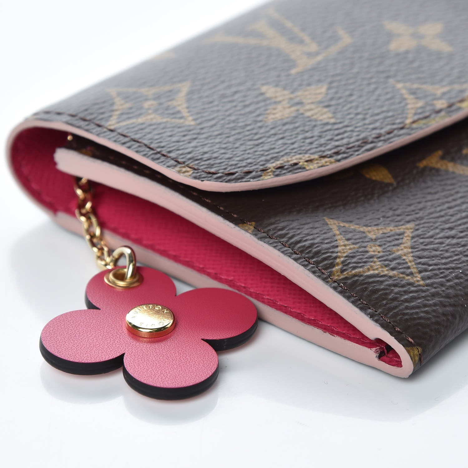Louis Vuitton Monogram Bloom Flower Emilie Wallet 9 of 9