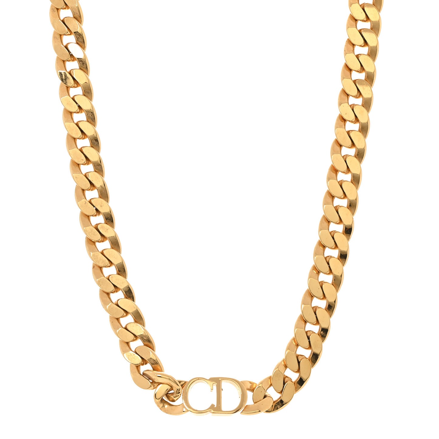 Metal Danseuse Etoile Chain Choker Necklace Gold