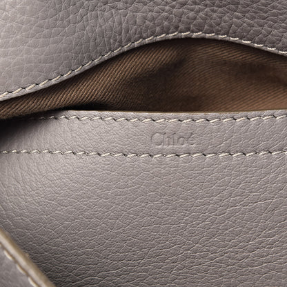 Chloe Calfskin Medium Marcie Round Crossbody Bag Cashmere Grey 6 of 11