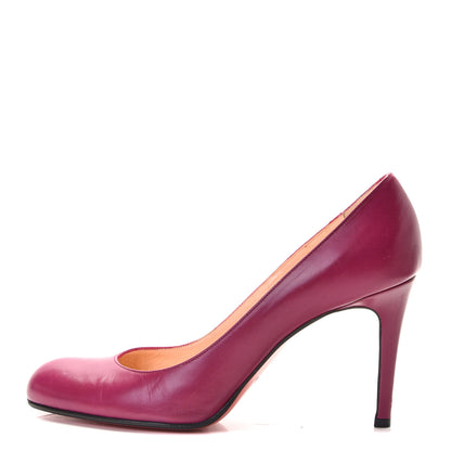 Christian Louboutin Kid Simple 70 Pumps 38.5 Grenadine 1 of 11