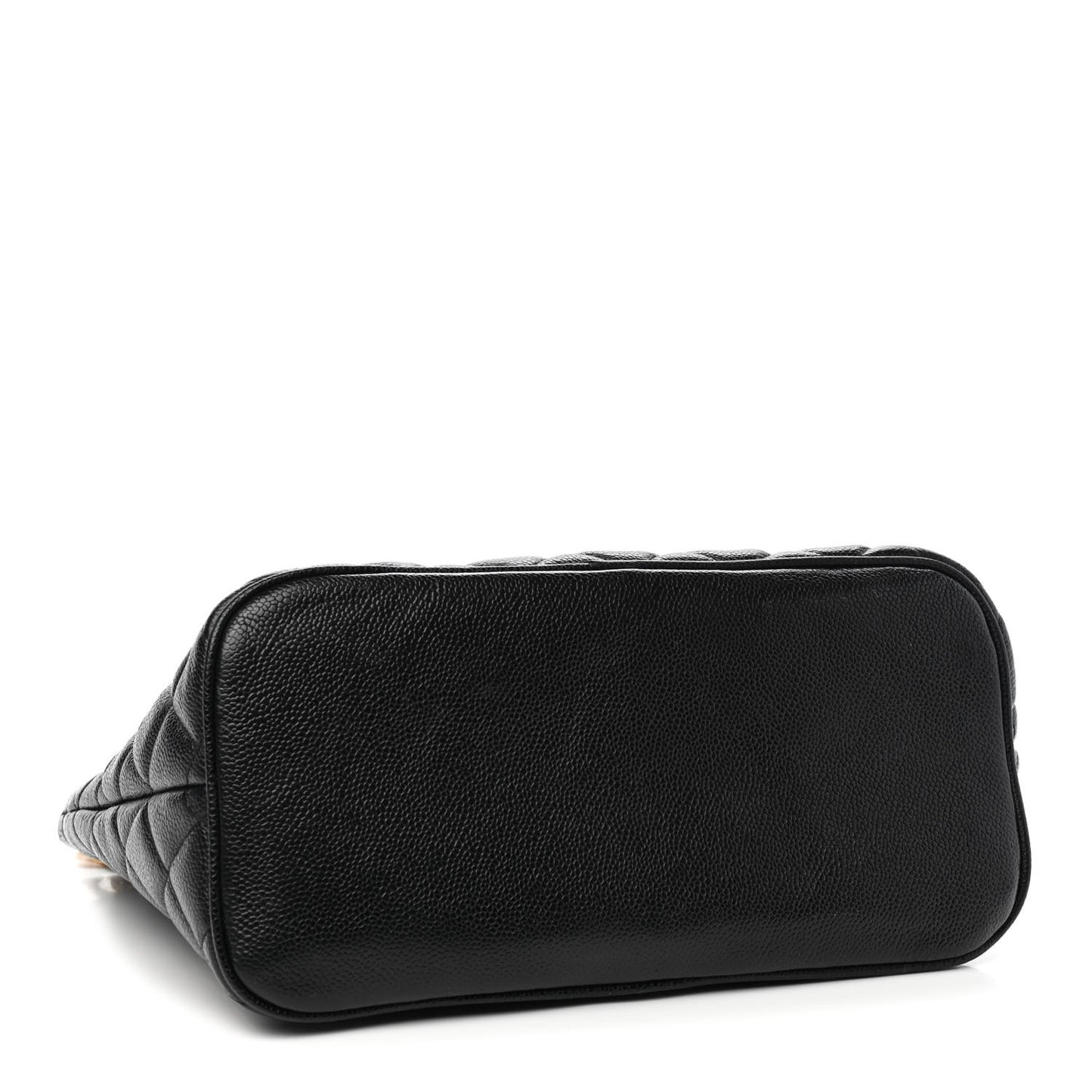 Caviar Quilted Medallion Tote Black