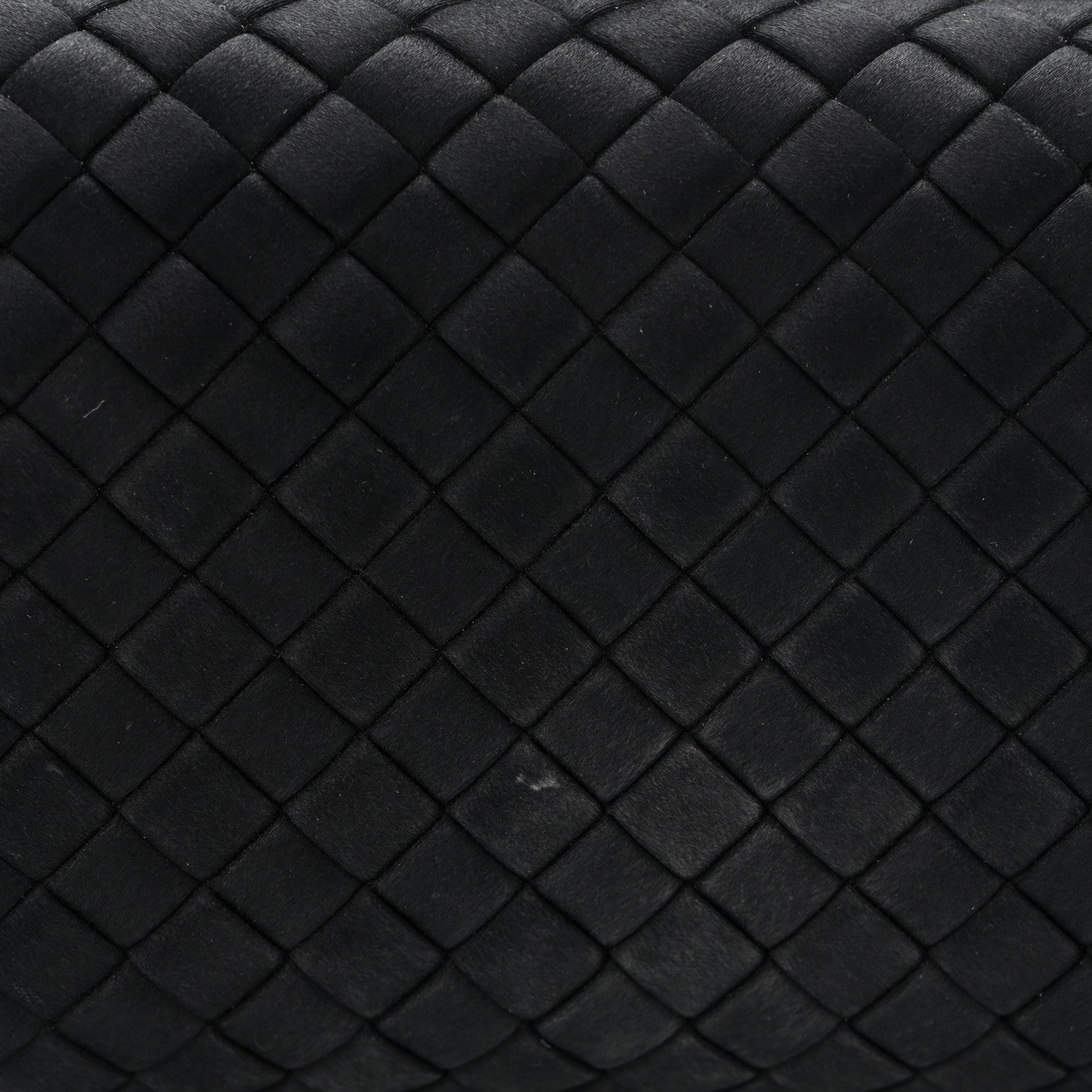 Bottega Veneta Satin Ayers Intreccio Impero Stretch Knot Clutch Black 8 of 10