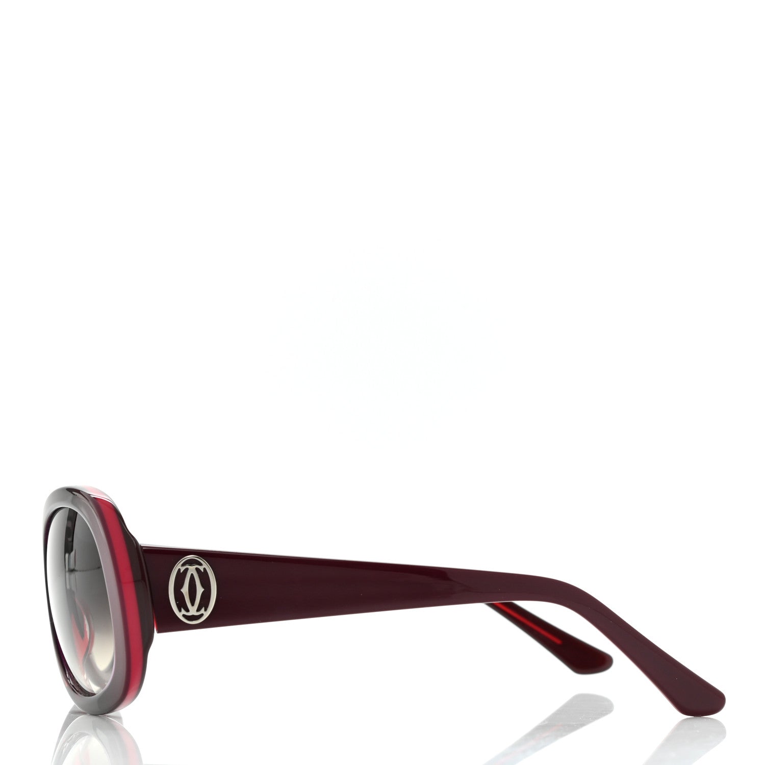 Cartier Acetate Palladium T8200791 Sunglasses Burgundy 3 of 8
