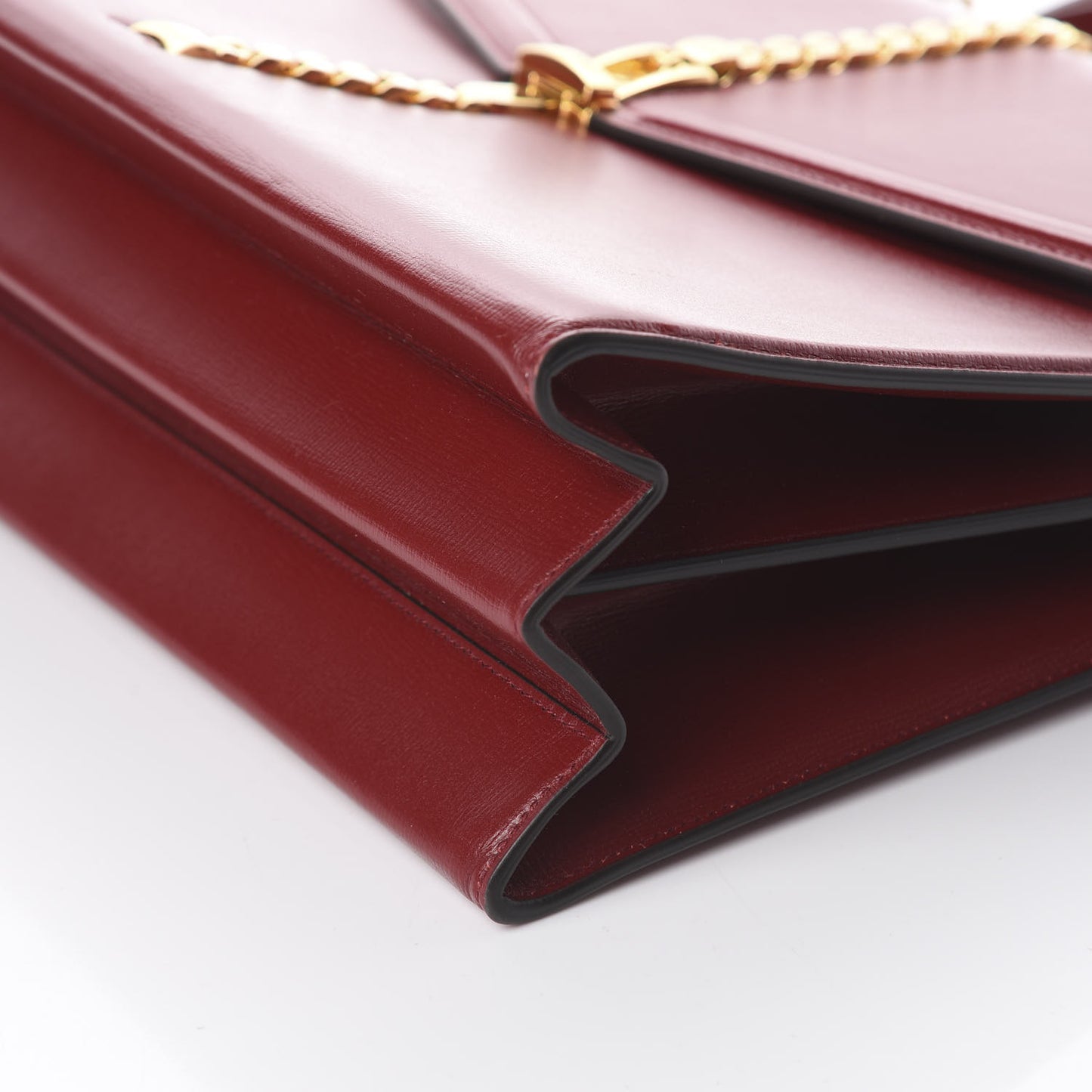 Azalea Calfskin Medium Sylvie 1969 Top Handle Bag New Cherry Red