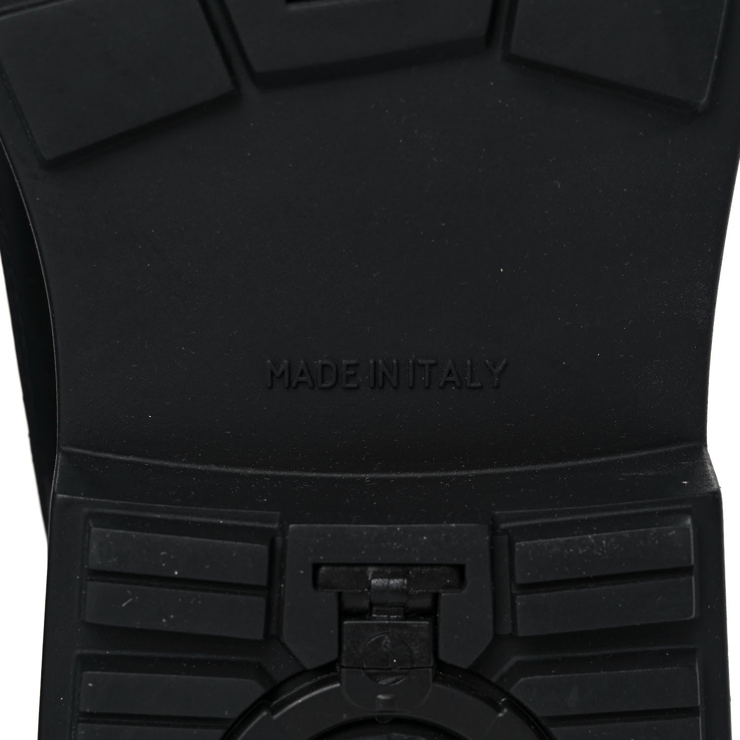 Chanel Calfskin Shearling CC Lace Up Boots 36.5 Black 6 of 9