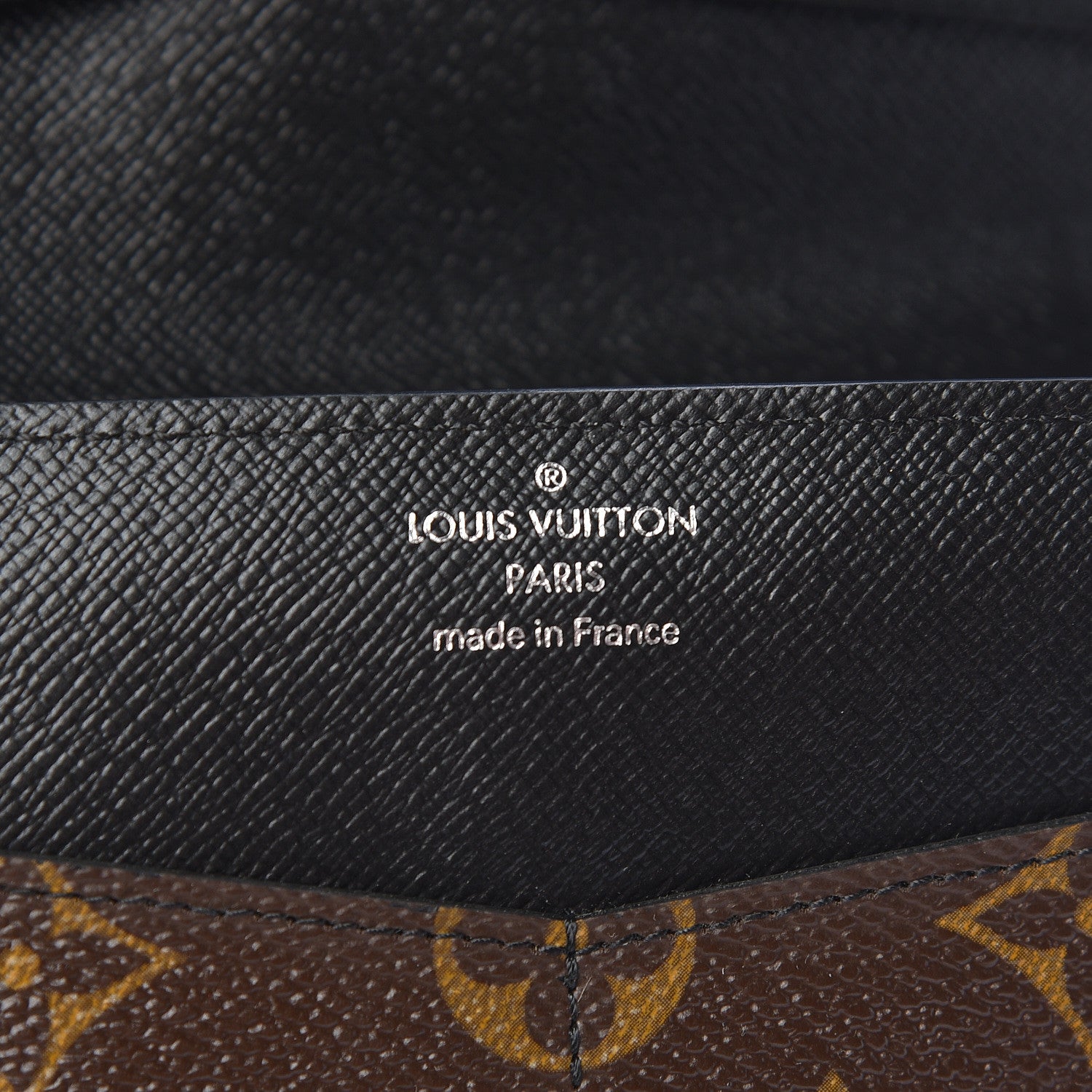 Louis Vuitton Monogram Macassar Long Wallet 6 of 6